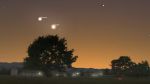 Bacio Astrale tra Venere e Giove
